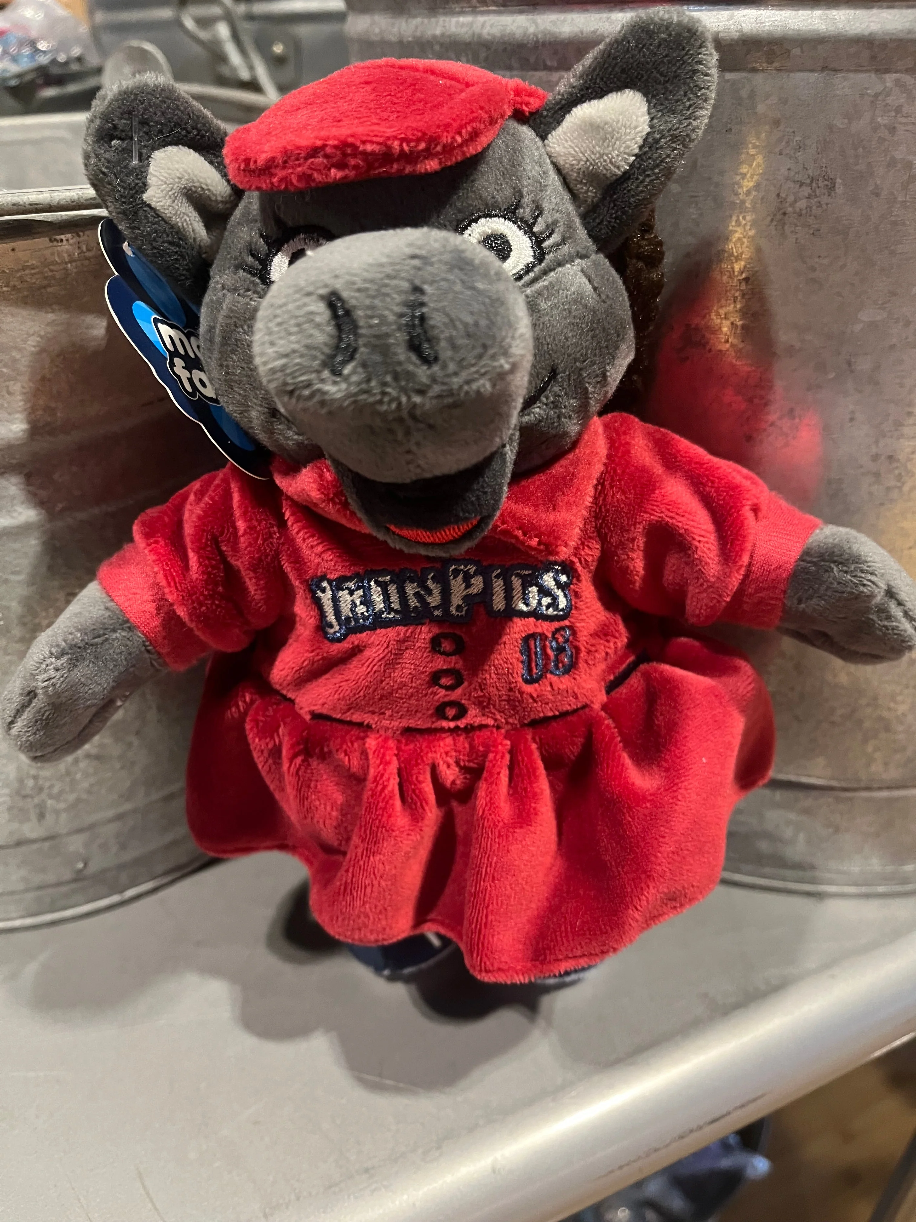 Lehigh Valley IronPigs FeFe Mascot Plush - Image 3