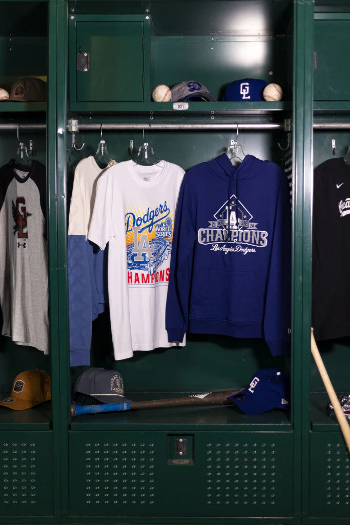 Los Angeles Dodgers 2024 New Era World Series Champions White Tee - Image 3