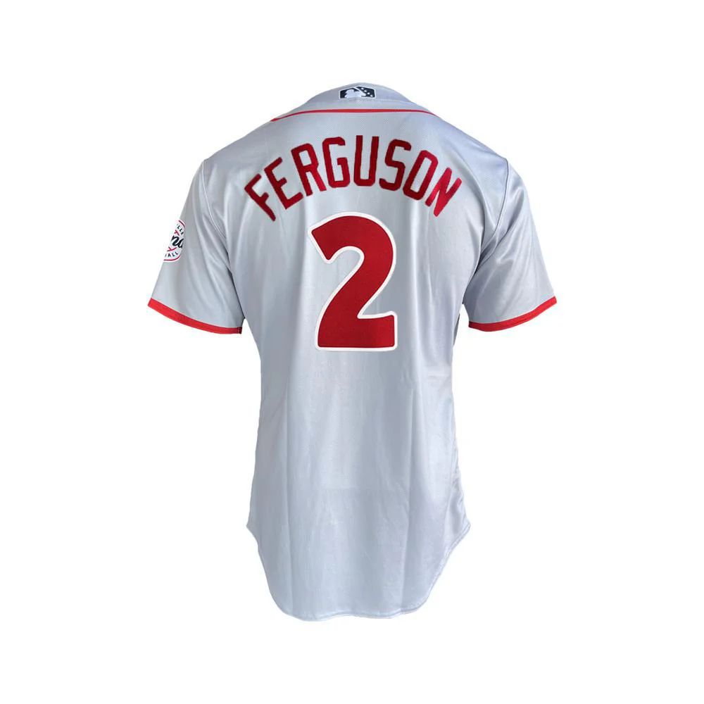 Nashville Sounds EvoShield Youth Road Grey Authentic Jersey - Image 3