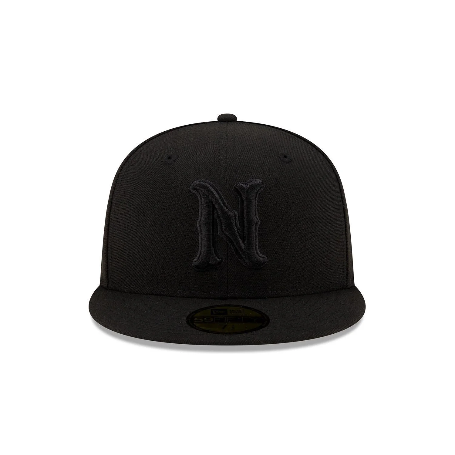 Nashville Sounds New Era 59FIFTY Blackout N Logo Fitted Hat - Image 4