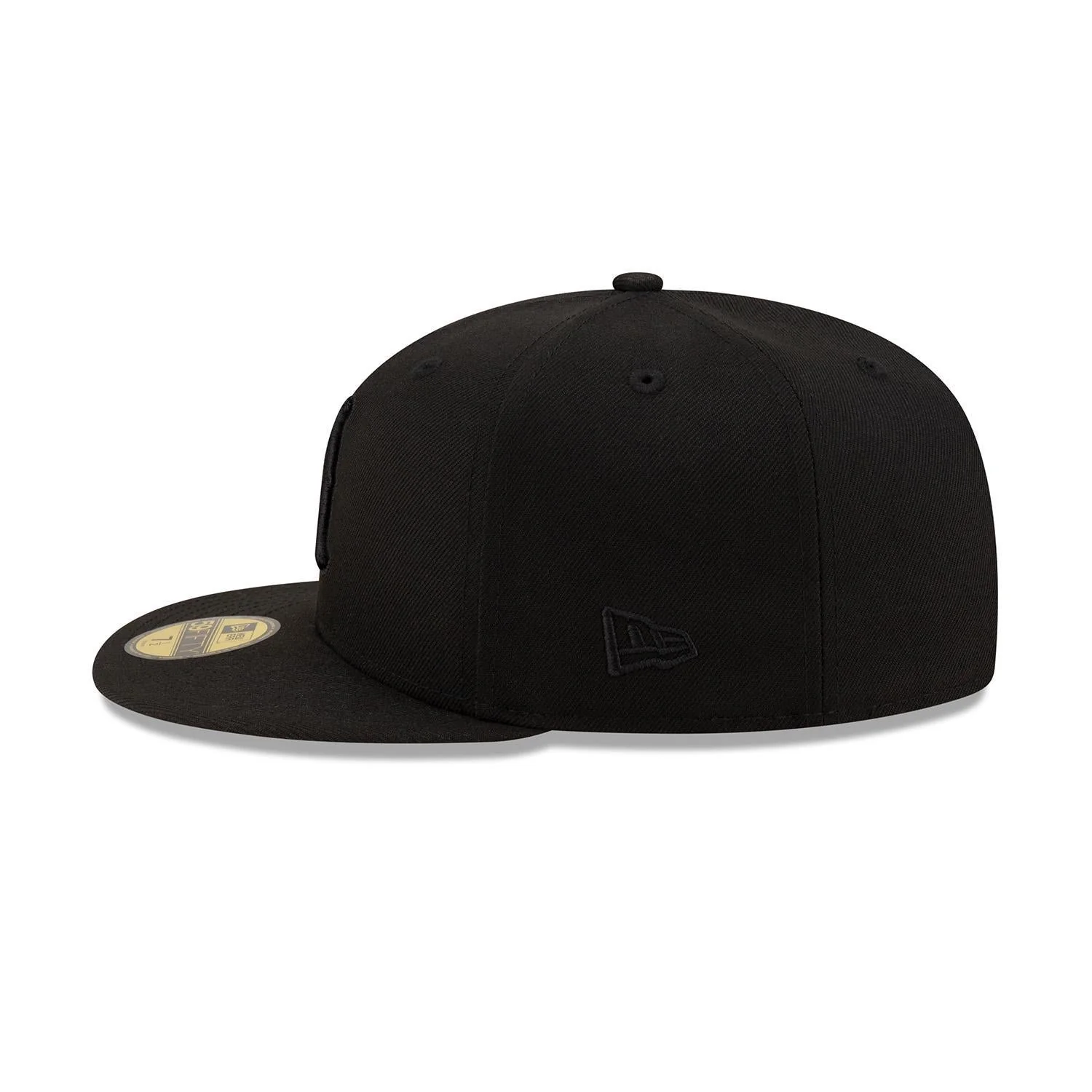 Nashville Sounds New Era 59FIFTY Blackout N Logo Fitted Hat - Image 5